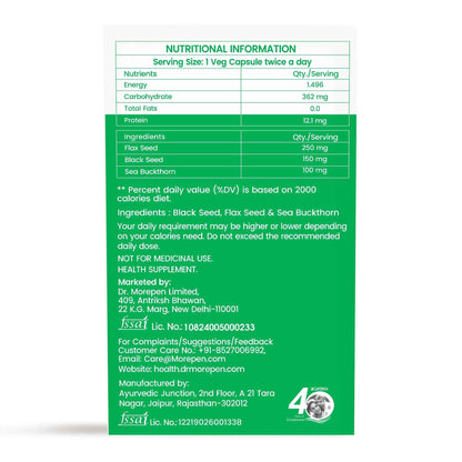 Dr. Morepen Veg-Omega Veg Capsules