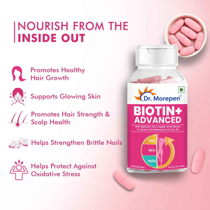 Dr. Morepen Biotin Plus Tablets