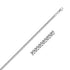 14K White Gold Gourmette Chain (2.80 mm) by Bids.com