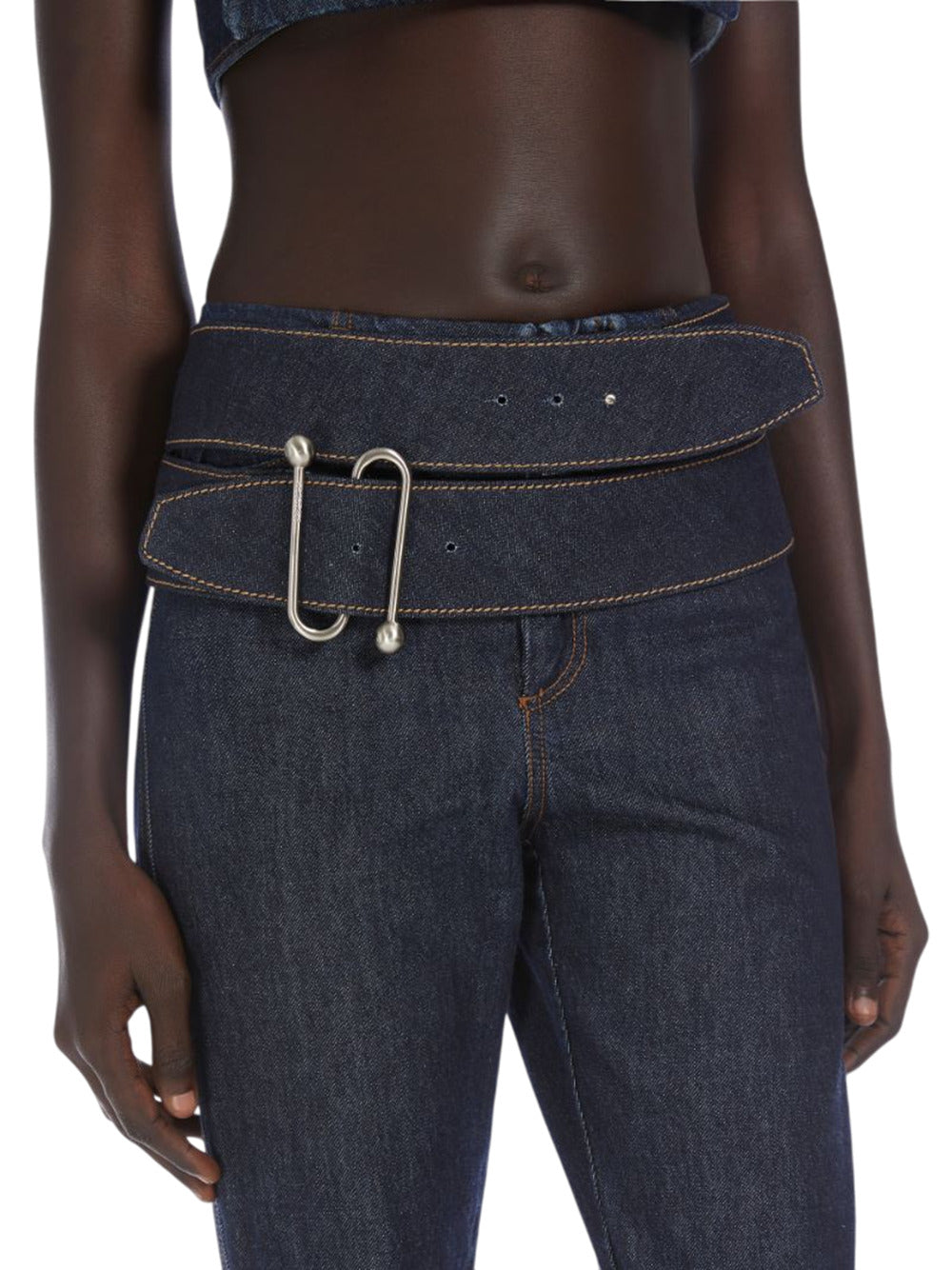 Sportmax Women Denim Belt by Luosophy
