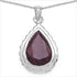 14.10 Carat Genuine Ruby .925 Sterling Silver Pendant by Bids.com