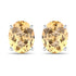 5.00 Carat Genuine Citrine .925 Sterling Silver Earrings  DestGlow