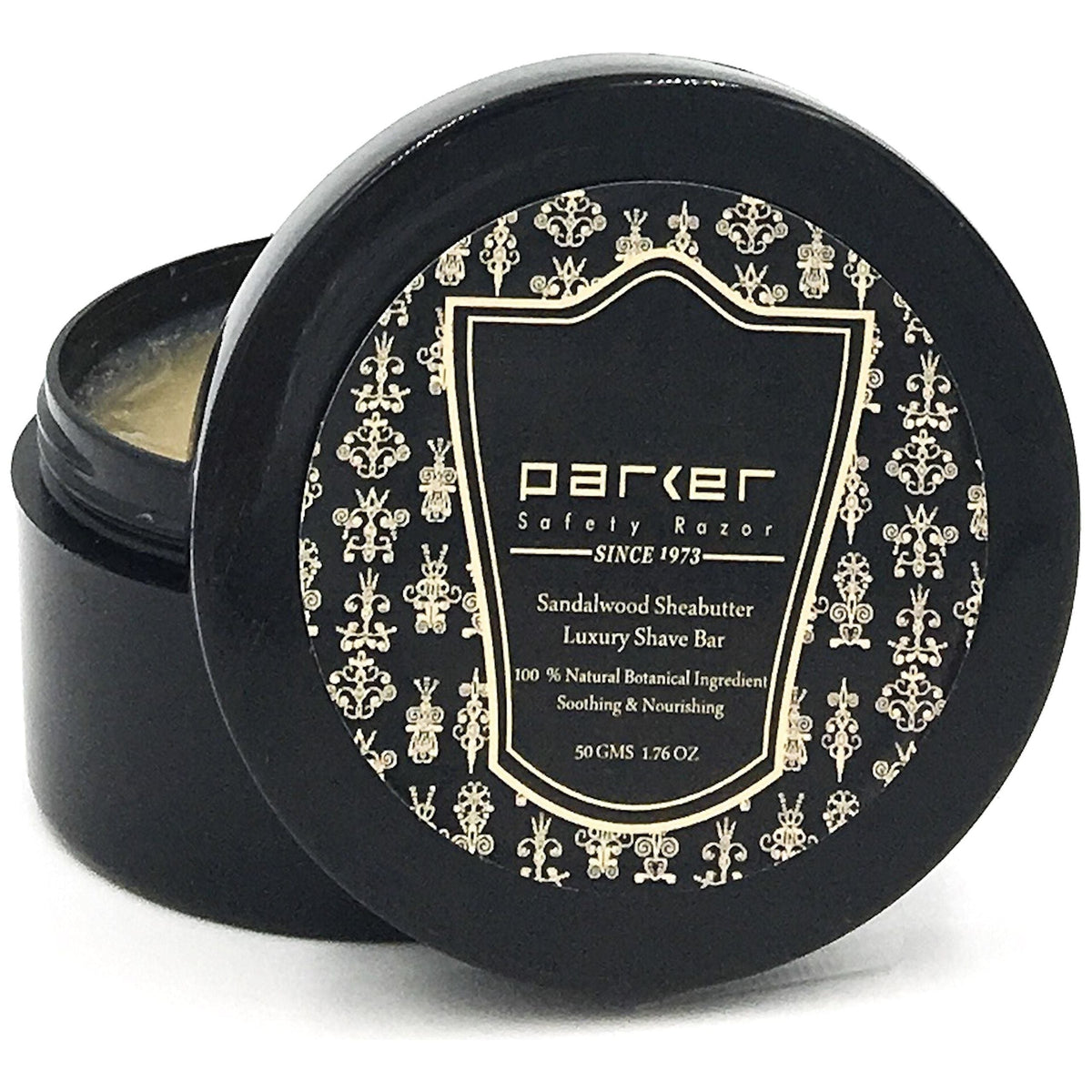 Parker Sandalwood Shea Butter Shaving Soap 50g by Pasteur Pharmacy