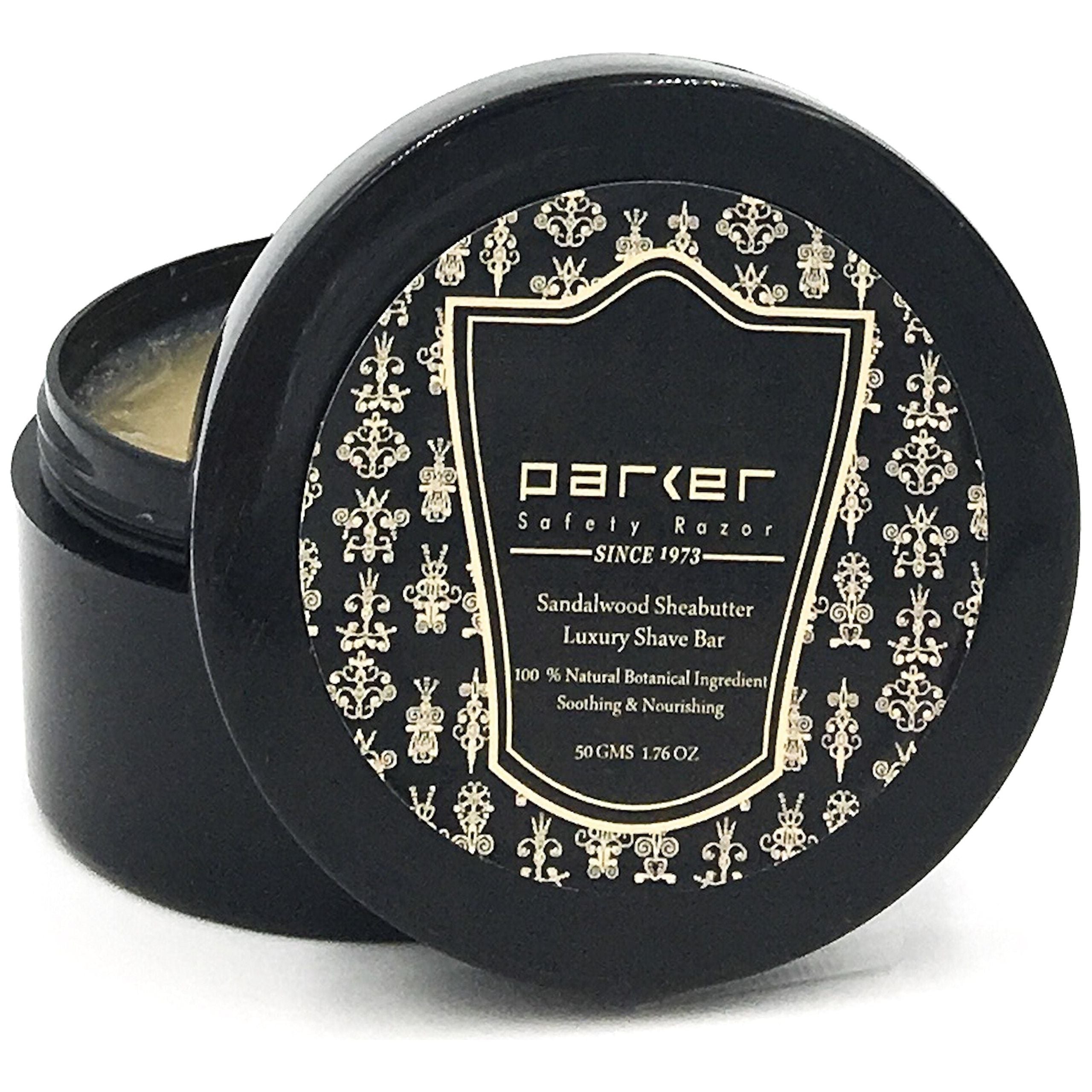 Parker Sandalwood Shea Butter Shaving Soap 50g by Pasteur Pharmacy