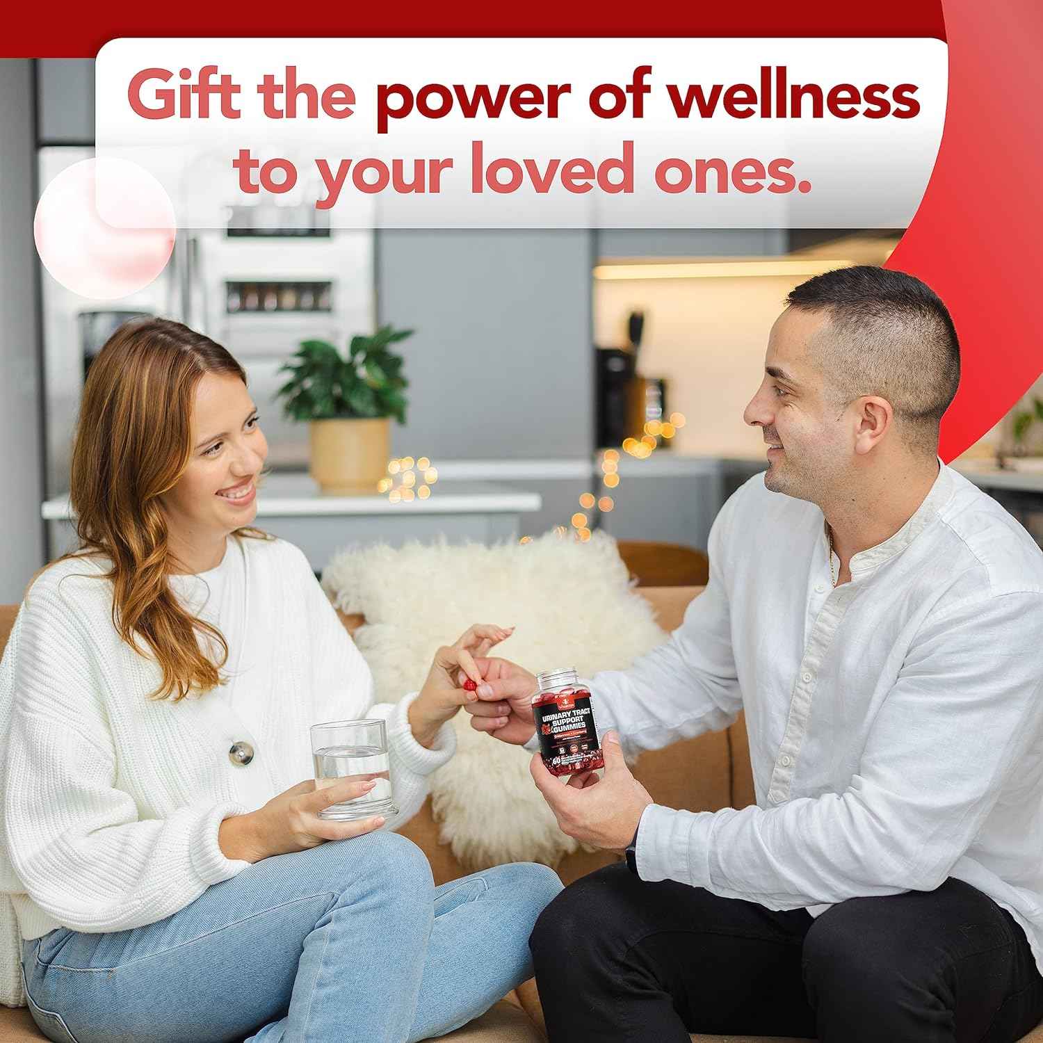 Powerful Cranberry Gummies 1500mg with D-Mannose - Urinary Tract Health - Fast-Acting Bladder Support Supplement - 60 Count