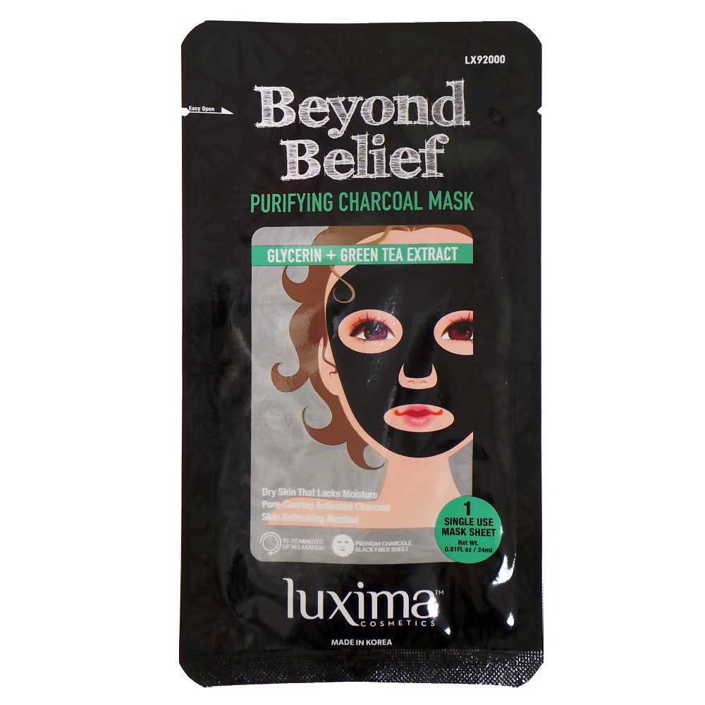 LUXIMA Beyond Belief Purifying Charcoal Mask - DestGlow