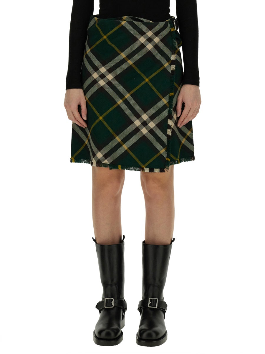 Burberry Women Mini Skirt by Luosophy