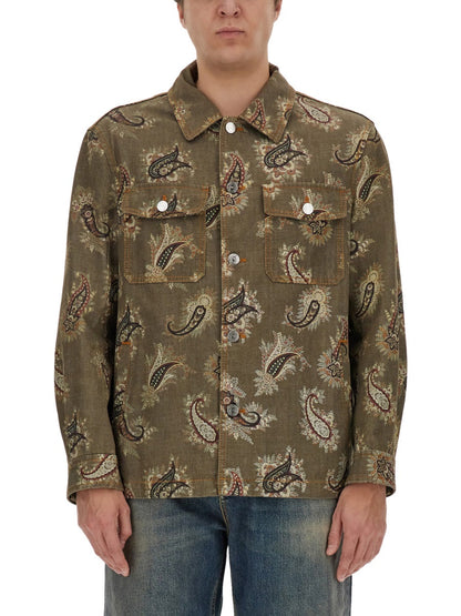 Etro Men Paisley Print Shirt by Luosophy