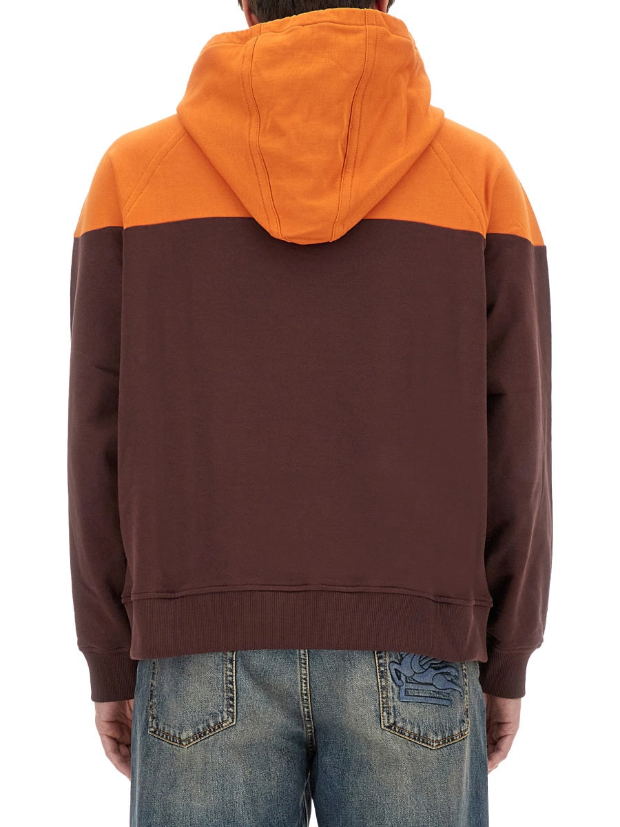 Etro Men Hooded Sweatshirt With Logo by Luosophy