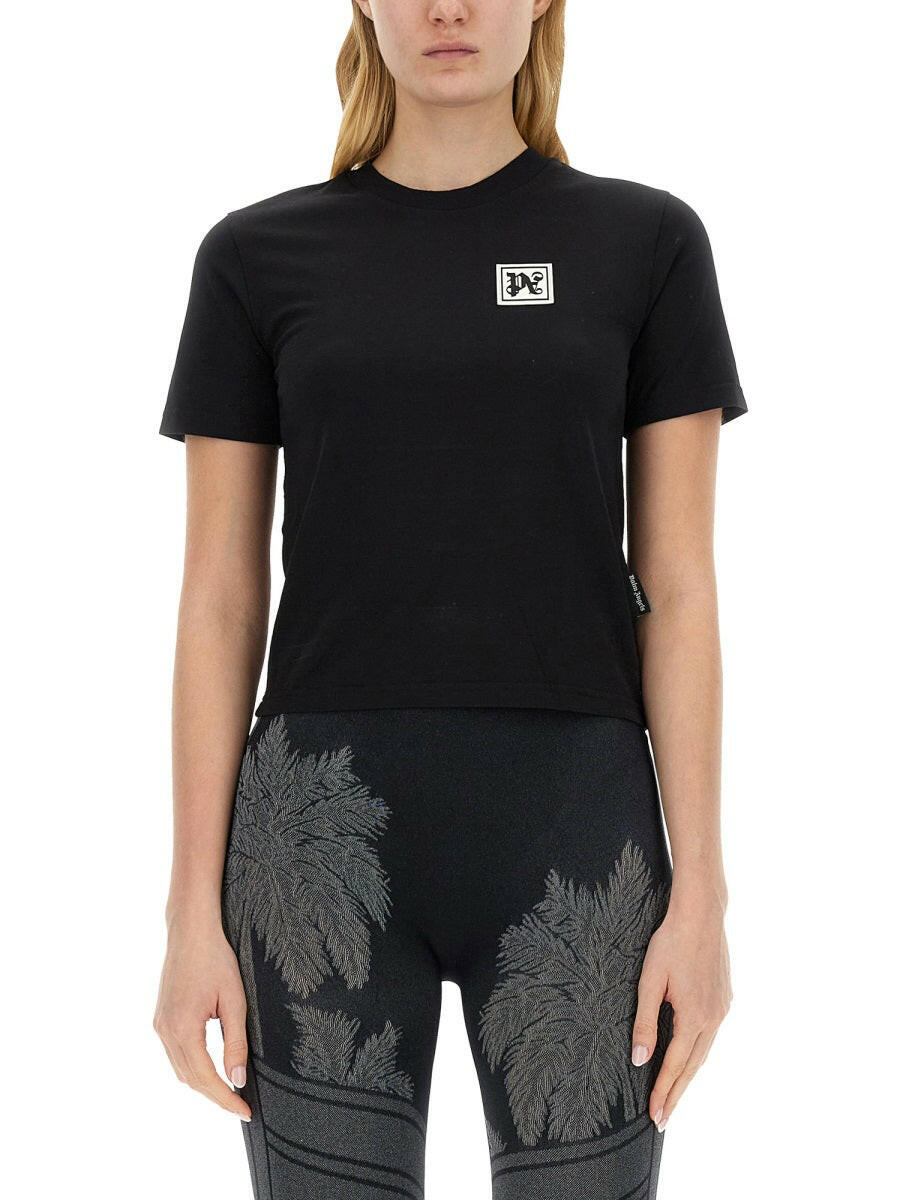 Palm Angels Women Palm Ski Club T-Shirt by Luosophy