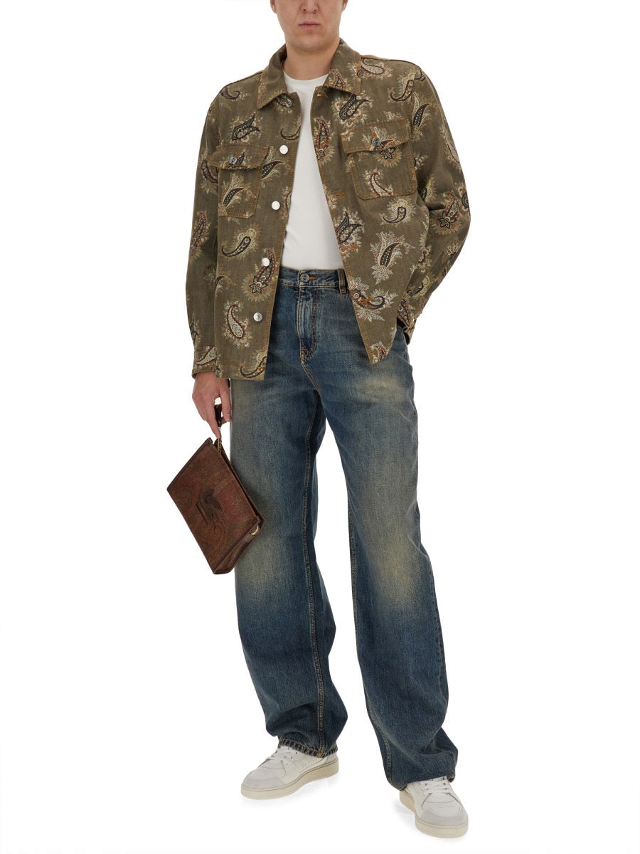 Etro Men Jeans In Denim by Luosophy