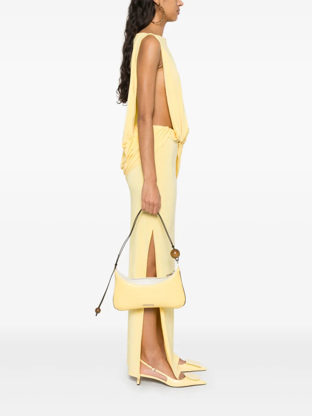 Jacquemus Women Le Grand Bisou Perle Shoulder Bag by Luosophy