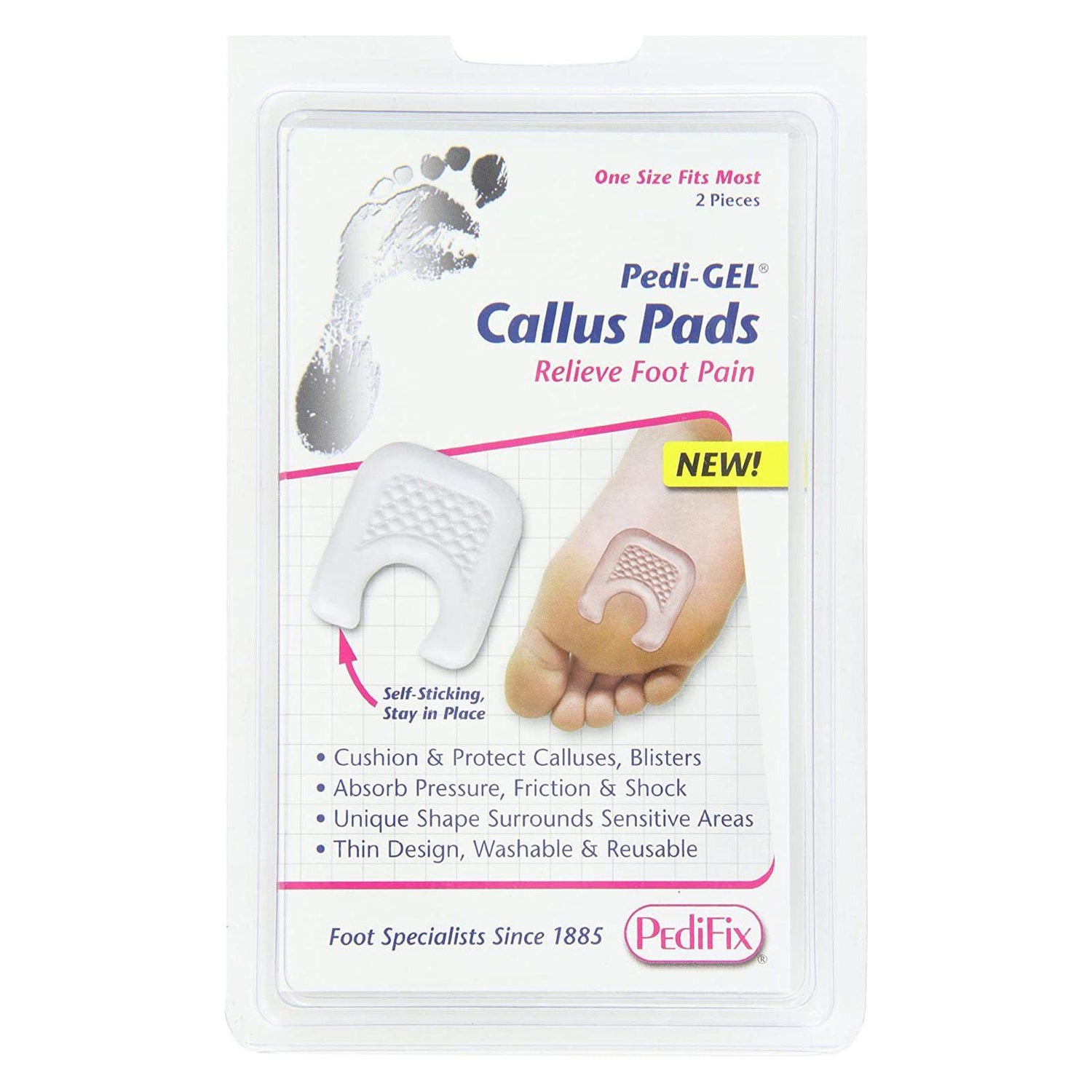 PediFix Pedi-Gel Callus Pads 2 count - DestGlow