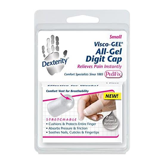 PediFix Visco Gel Finger Protection Digit Cap Small Each by Pasteur Pharmacy