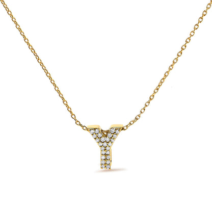 10K White Gold Diamond Accent "A" Initial Bubble Pendant Necklace by Bids.com