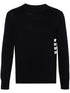 Thom Browne Men 4-Stripe Detail Sweater by Luosophy