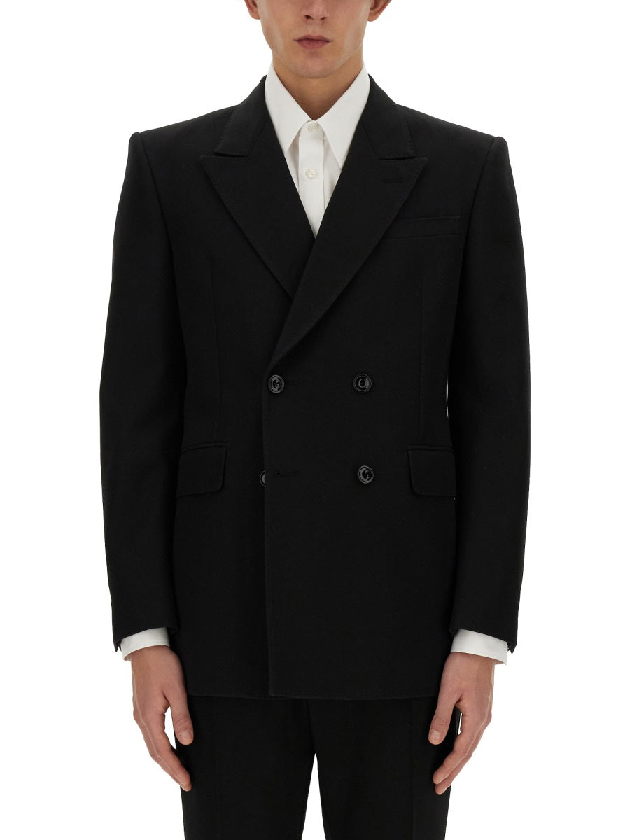 Alexander Mcqueen Men Double-Breasted Jacket by Luosophy