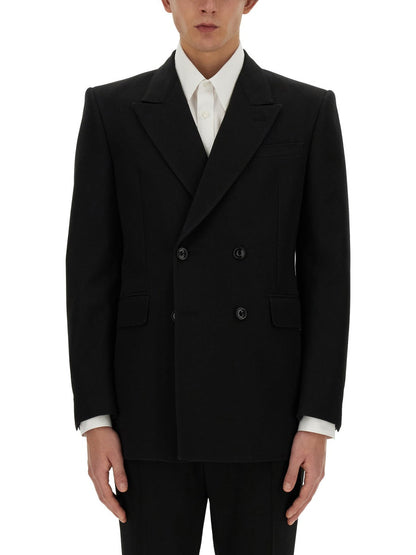 Alexander Mcqueen Men Double-Breasted Jacket by Luosophy