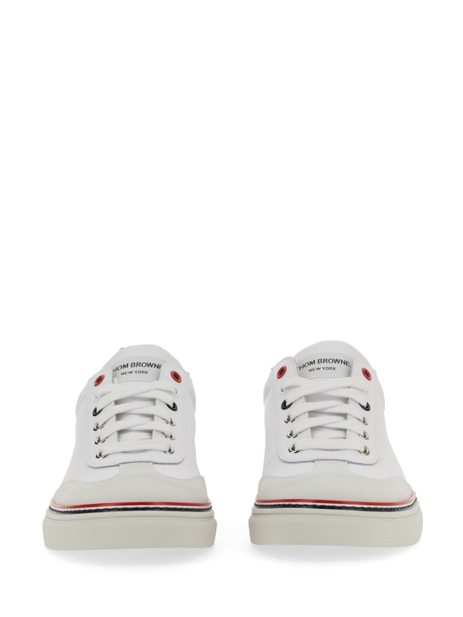 Thom Browne Men Low-Top Leather Sneaker by Luosophy