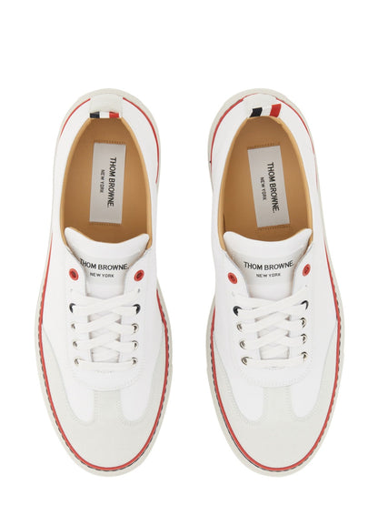 Thom Browne Men Low-Top Leather Sneaker by Luosophy