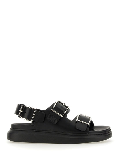 Alexander Mcqueen Men Leather Sandal by Luosophy