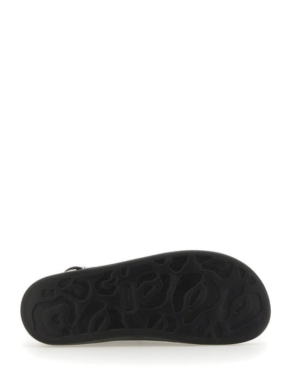 Alexander Mcqueen Men Leather Sandal by Luosophy