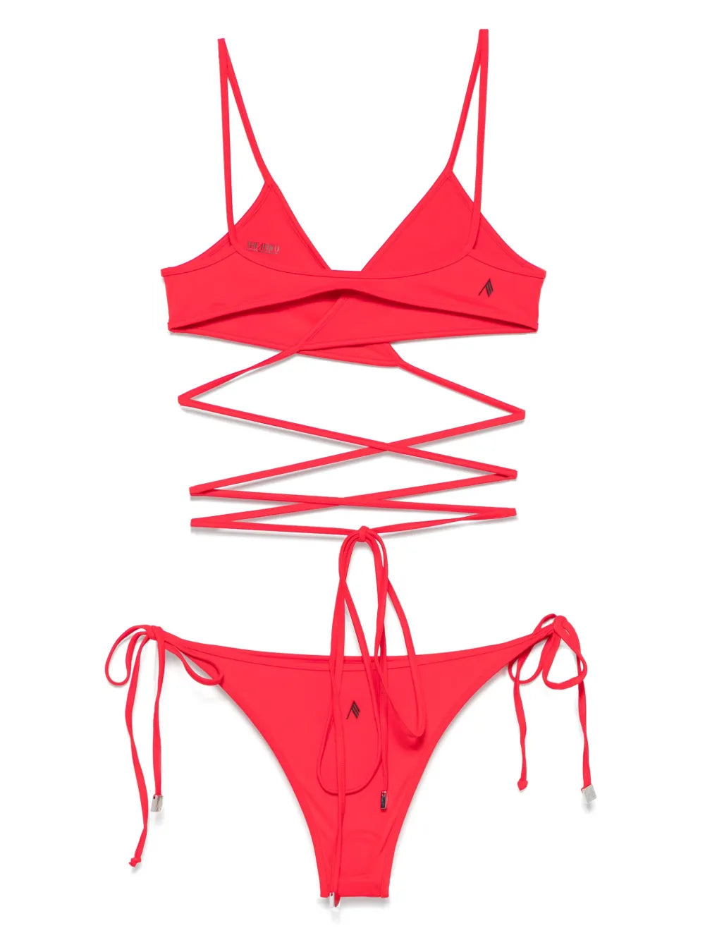 The Attico Women Bikini With Rubber Logo by Luosophy