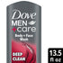 Dove Men+Care Body & Face Wash, Deep Clean - 13.5 Fl Oz by Pasteur Pharmacy
