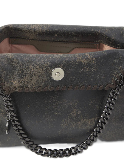 Stella Mccartney Women Falabella Mini Bag In Antiqued Suede by Luosophy