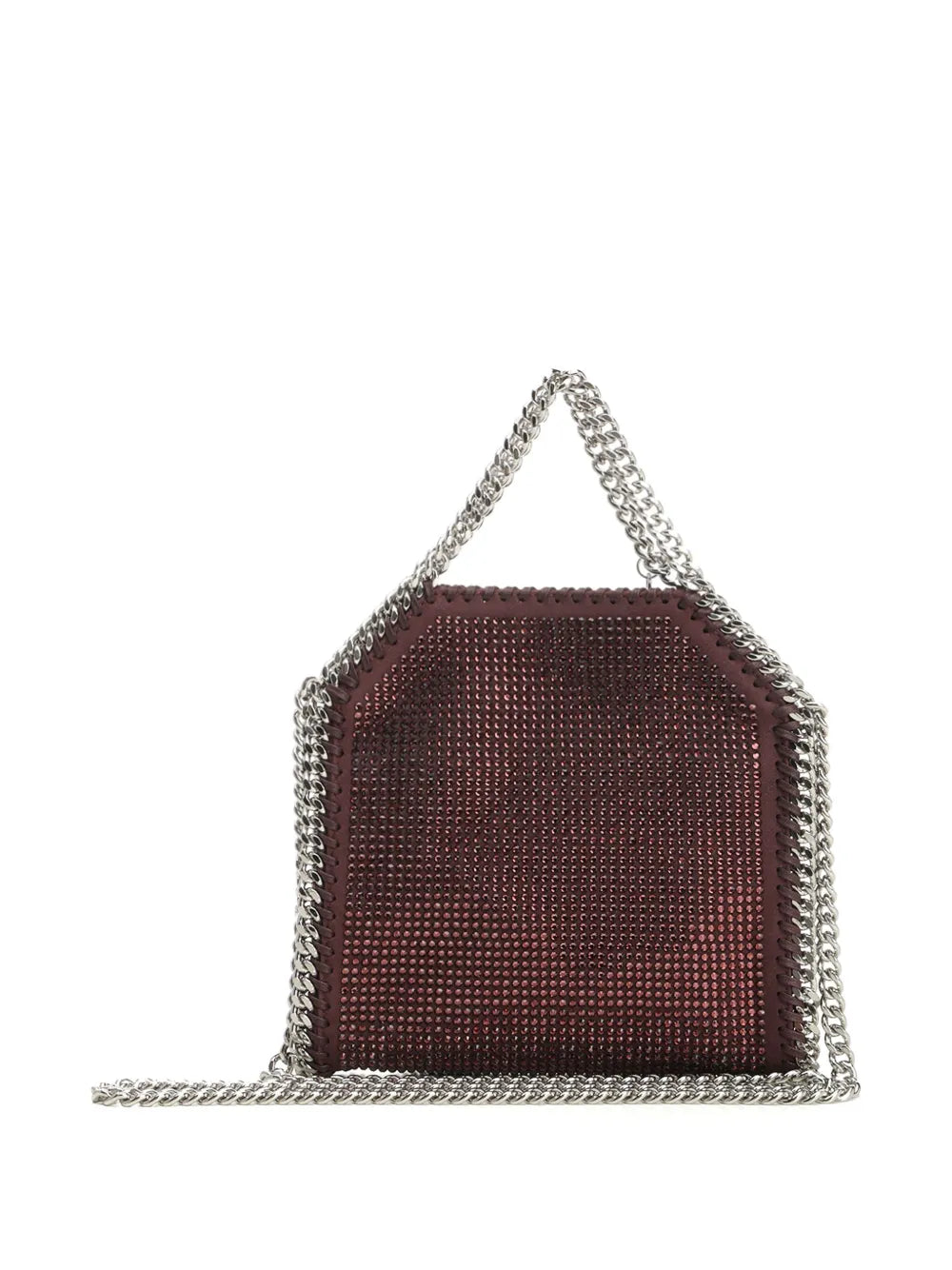 Stella Mccartney Women Falabella Tiny Hotfix Crystals On Alter Suede by Luosophy