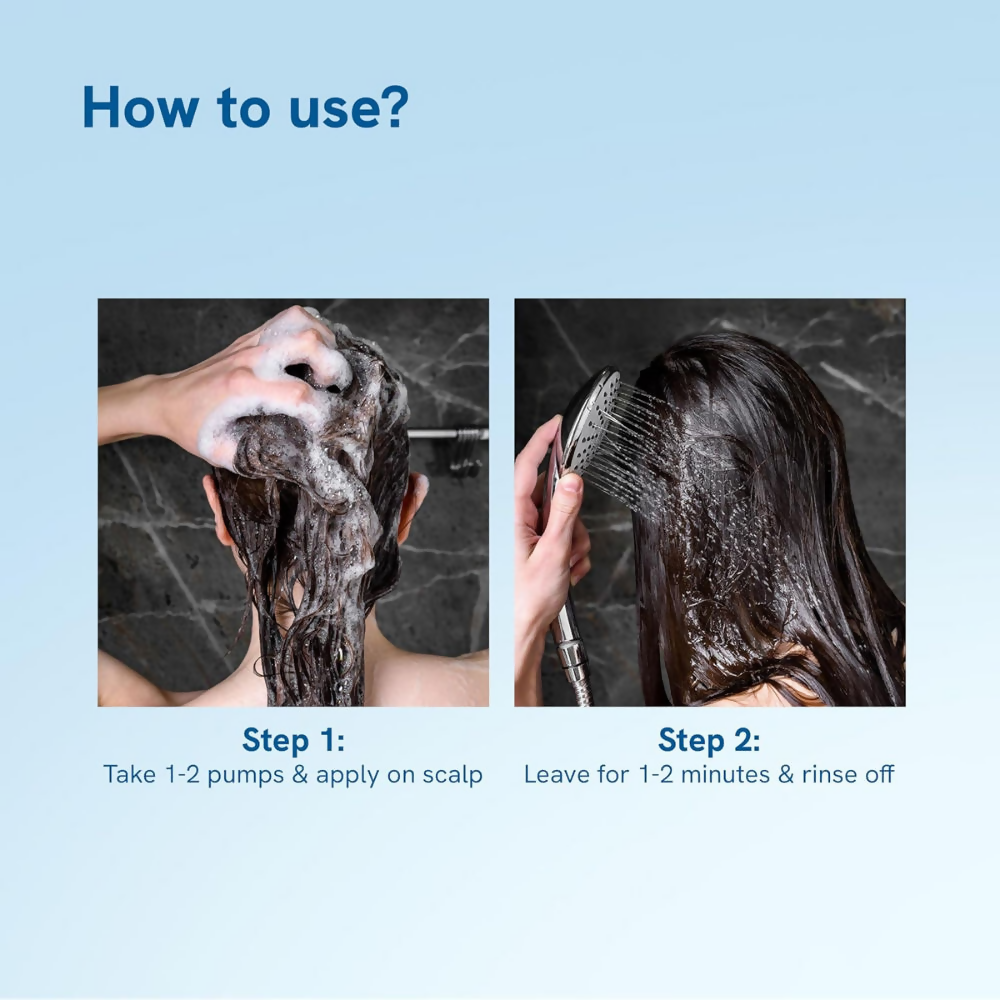 BeBodywise 1% Ketoconazole Dandruff Shampoo For Smooth &amp; Frizz Free Hair