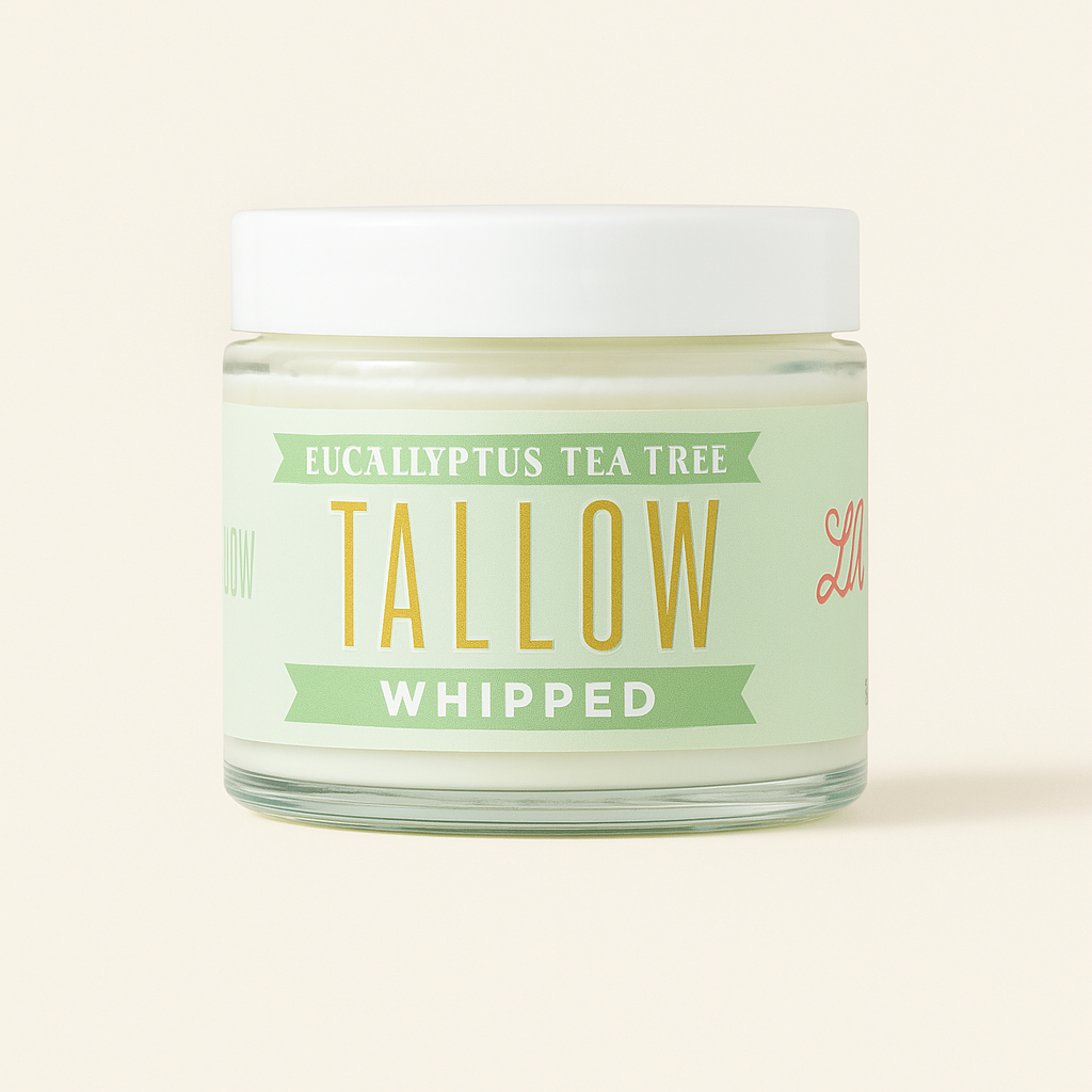 Scented Whipped Tallow Trio - 9oz Lavender, Vanilla Bean &amp; Eucalyptus Tea Tree | Grass-Fed Skincare Bundle