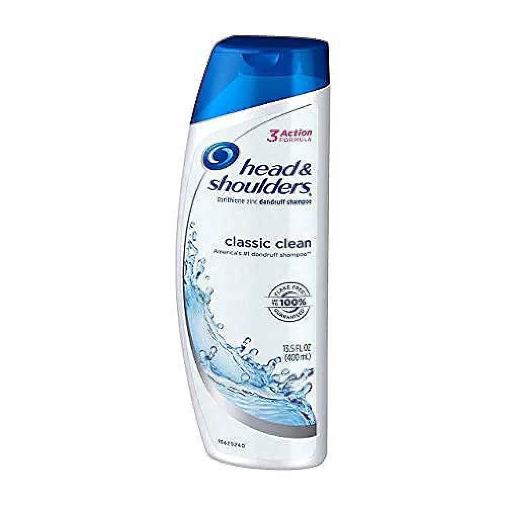 Head &amp; Shoulders Shampoo, Daily, Classic Clean 13.5 Fl Oz