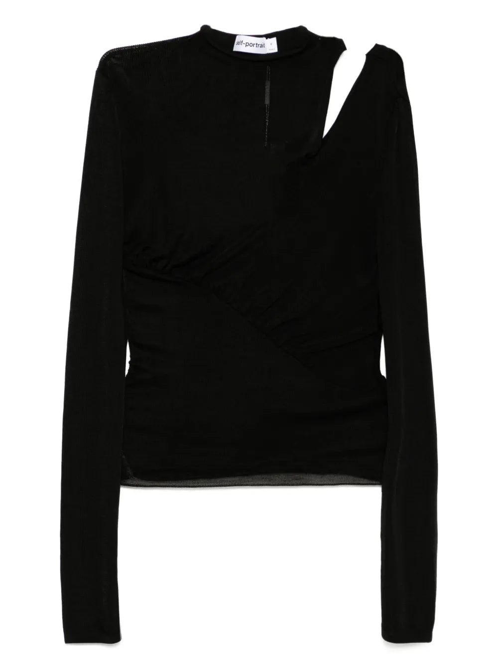 Self-Portrait Women Cut-Out Blouse by Luosophy