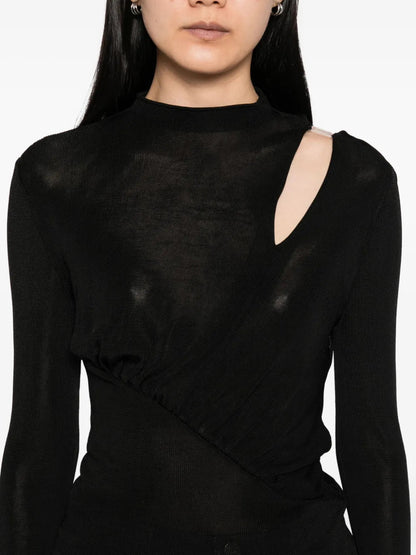 Self-Portrait Women Cut-Out Blouse by Luosophy