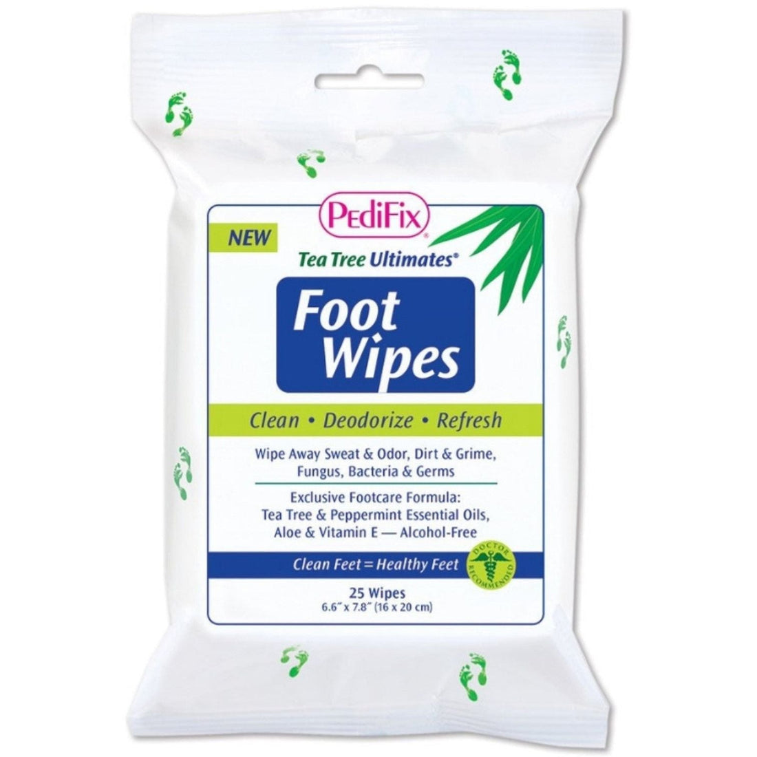 PediFix Tea Tree Ultimates Foot Wipes 