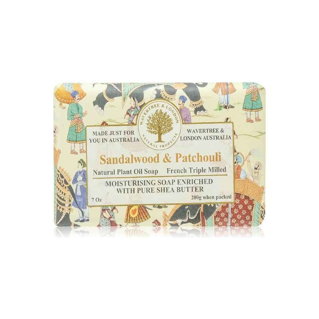 Wavetree &amp; London Sandalwood &amp; Patchouli French Triple Milled Soap 7oz