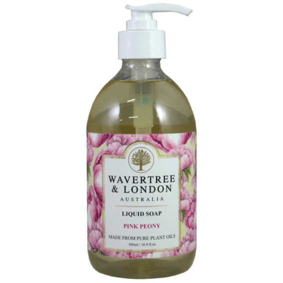 Wavertree &amp; London Liquid Soap Pink Peony 16.9 oz by Pasteur Pharmacy