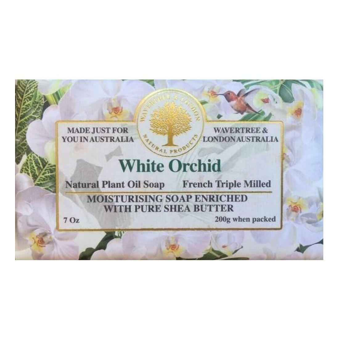 Wavertree &amp; London Honey Australia White Orchid Soap7 Oz