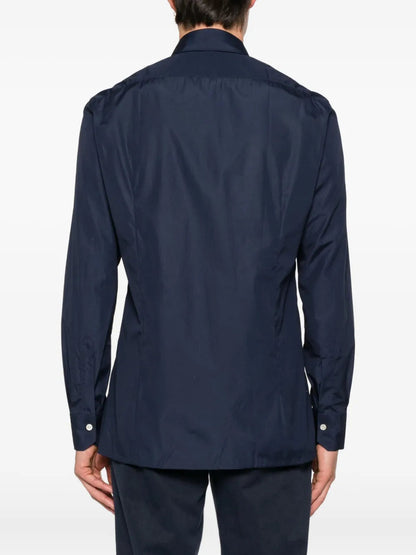 Kiton Men Buttoned Pocket Shirt by Luosophy