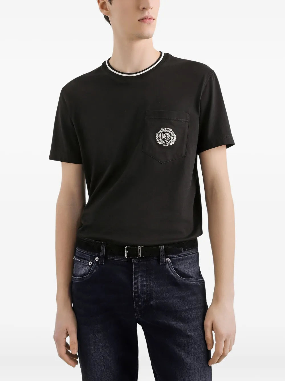 Dolce &amp; Gabbana Men Pocket T-Shirt by Luosophy