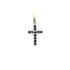 .21ct Sapphire Cross Religious Pendant 10KT Yellow Gold by Bids.com