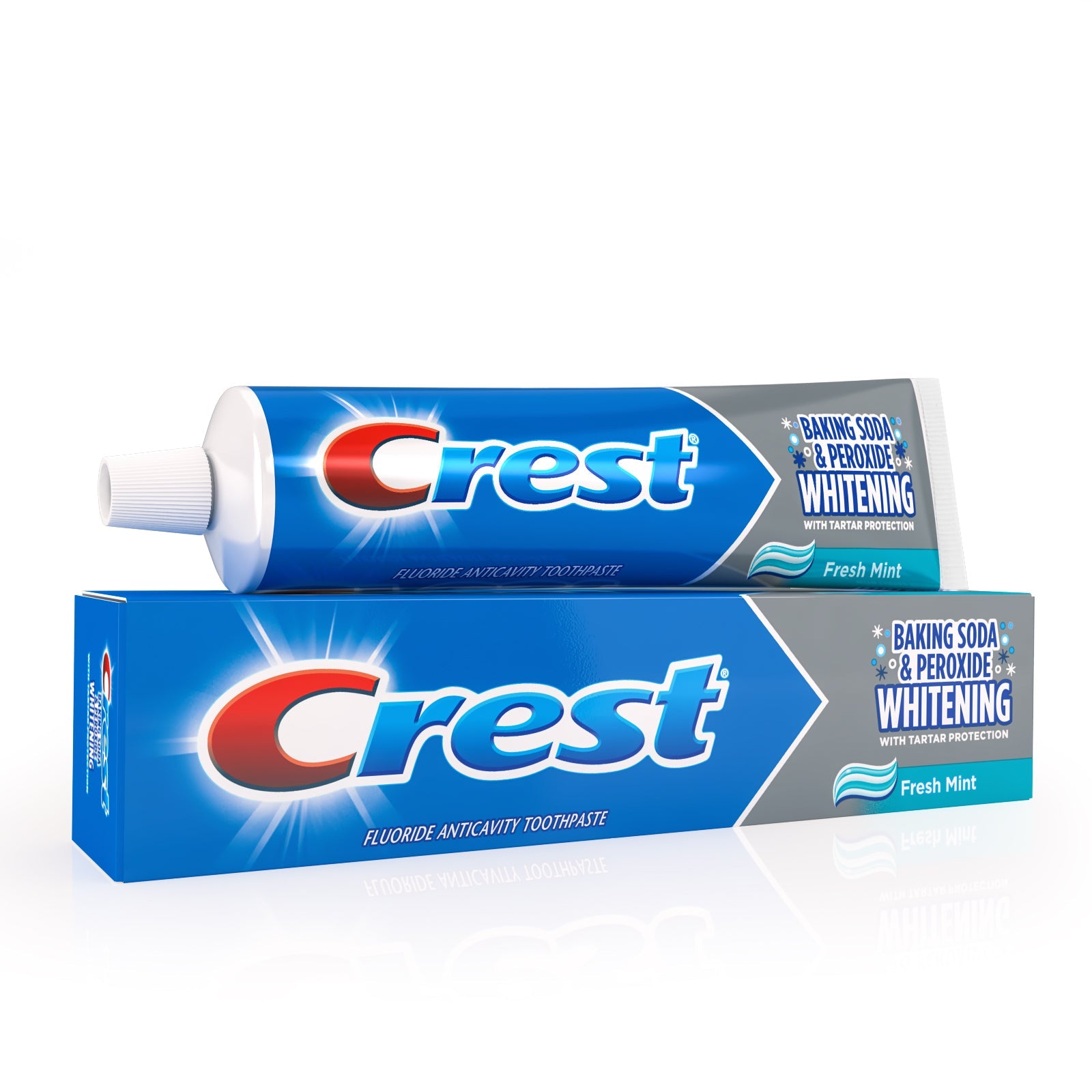 Crest Baking Soda &amp; Peroxide Whitening With Tartar Protection Toothpaste - Fresh Mint by Pasteur Pharmacy
