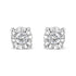 10K Yellow Gold Plated .925 Sterling Silver 1/10 Cttw Round Brilliant-Cut Diamond Miracle-Set Stud Earrings (J-K Color, I3 Clarity) by Bids.com