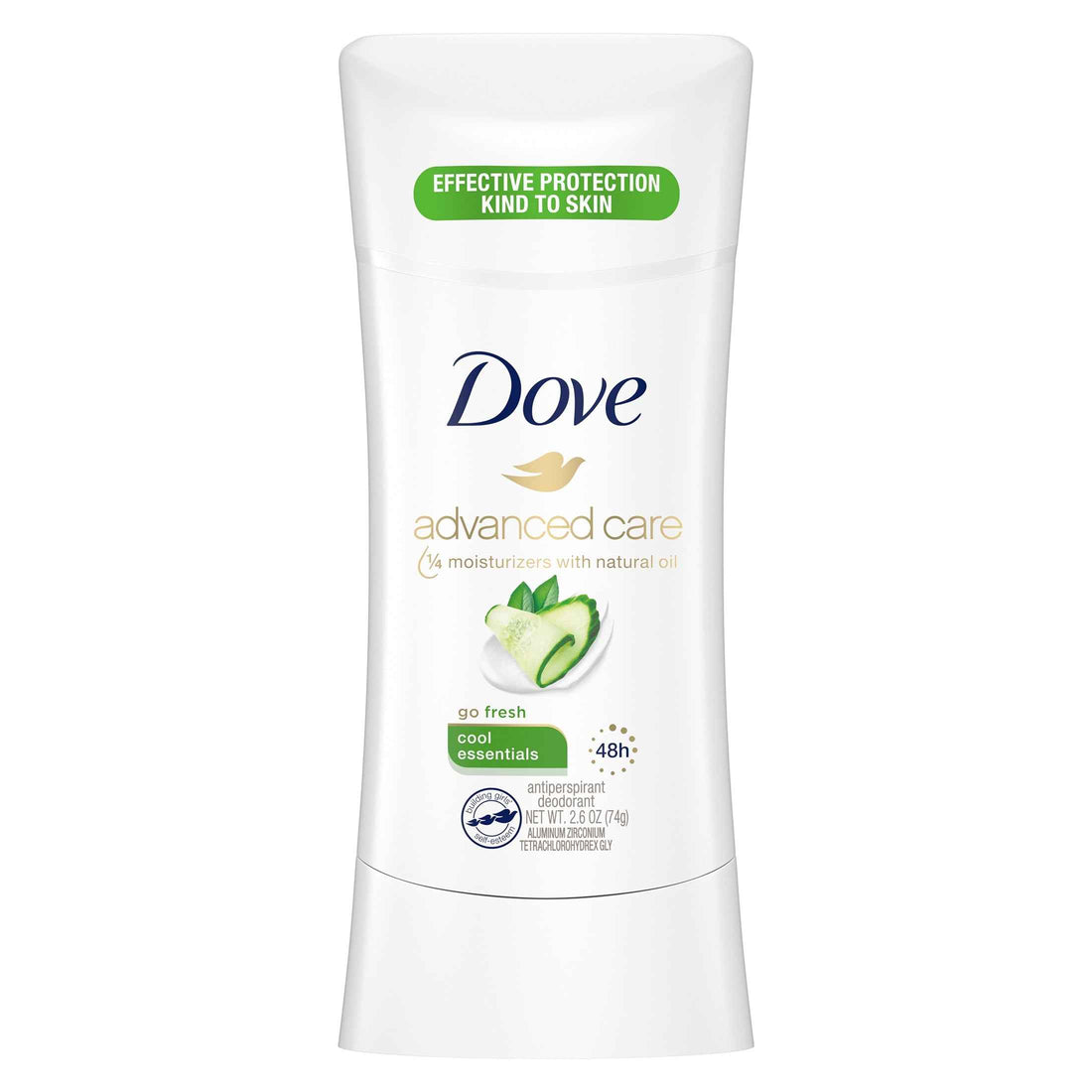 Dove Cool Essentials Deodorant Stick - Cucumber &amp; Green Tea - 2.6 oz