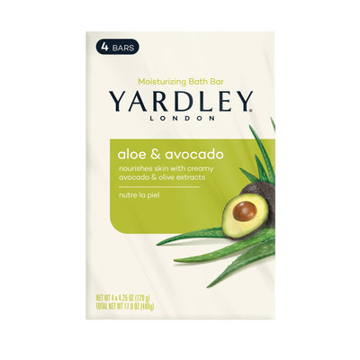Yardley London Bath Bar, Nourishing, Aloe & Avocado by Pasteur Pharmacy