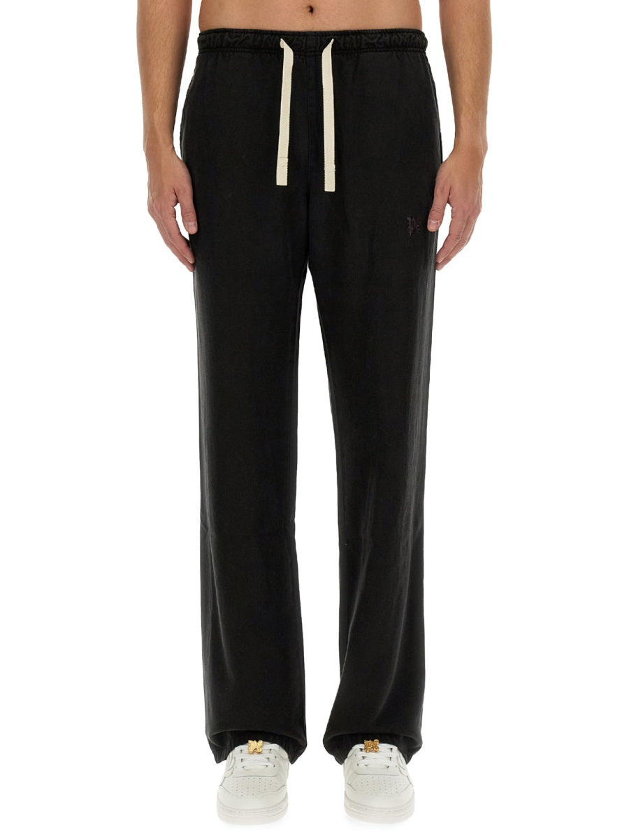 Palm Angels Men Pants With Logo by Luosophy