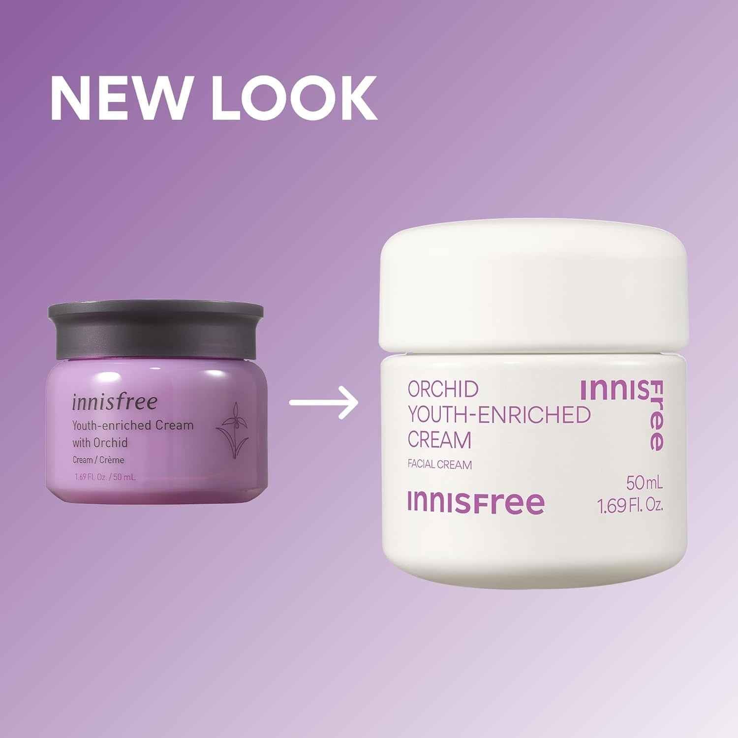 Orchid Youth-Enriched Cream, Korean Face Cream for Firming and Hydrated Skin