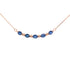 .73ct Sapphire Diamond Fashion Pendants 10KT Rose Gold by Bids.com