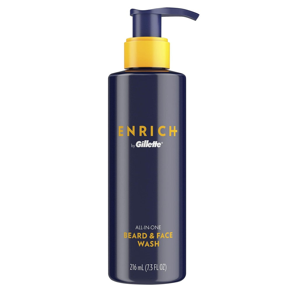 Enrich Beard &amp; Face Wash, All-in-One by Pasteur Pharmacy